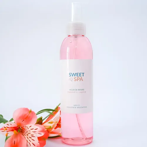 Agua De Rosas Tónico Desmaquillante Pura Y Natural 200ml