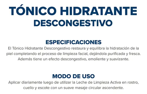 Dermaglos Tónico Hidratante Descongestivo Hialurónico 200ml