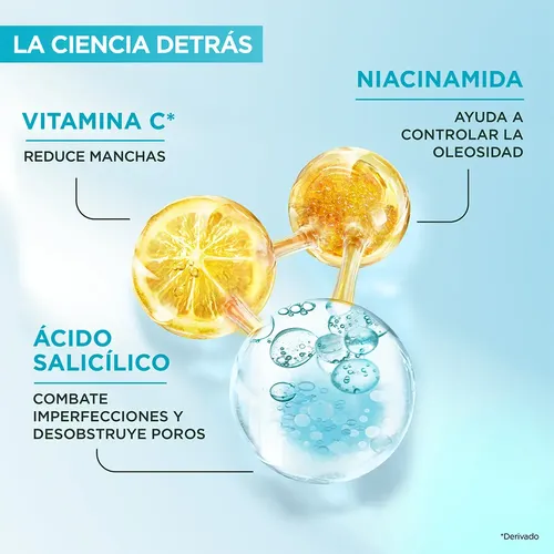 Limpiador Facial Garnier Express Aclara Anti Acné 200ml