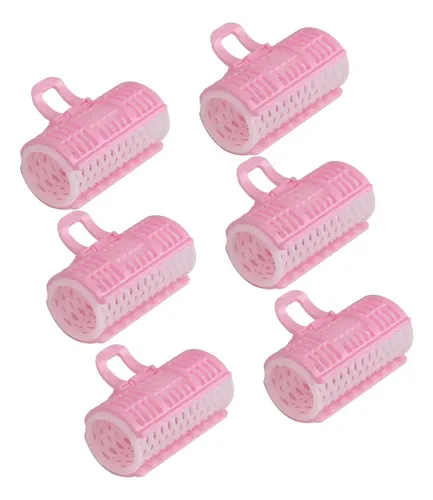 Hy/ Paquete De 6 Rulos Rosados Para El Cabello,