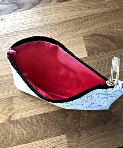 Neceser Pequeño Impermeable De Cuero Vegano Bella Jade