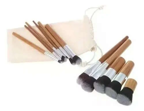 Q Pinceles Maquillaje Profesionales Suaves, Set 11 Piezas