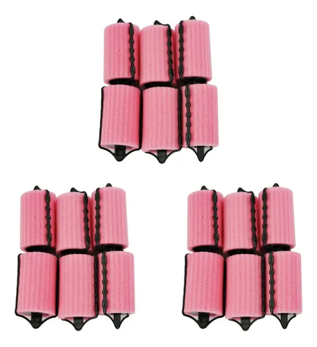 18 Rulos De Esponja Magic Hair Care, Estilo Rodillo, Para Ni