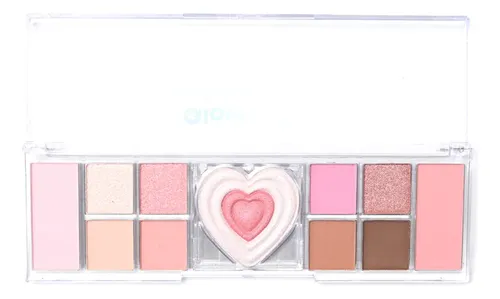 Paleta Sombras Ojos Skora Glow Vibes 12 Colores Iluminador