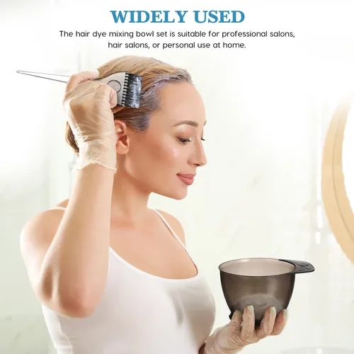 Cepillo Y Bowl Para Tinte De Cabello Profesional Salón