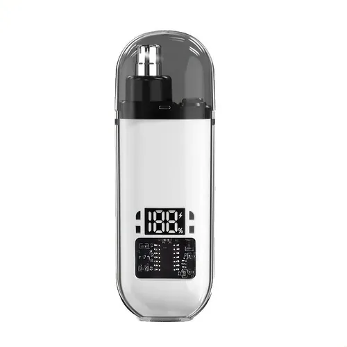 Recortador Eléctrico De Vello Nariz Y Orejas Usb Negro