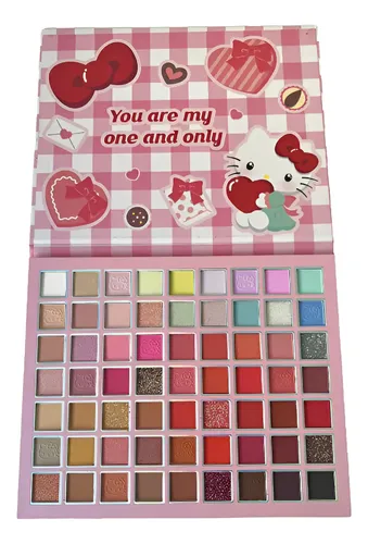 Paleta De Sombras Para Ojos Hello Kitty Infantil Regalo