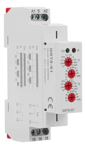Relé Temporizador De Ciclo Repetido Grt8-s1 Mini, Tiempo Asi