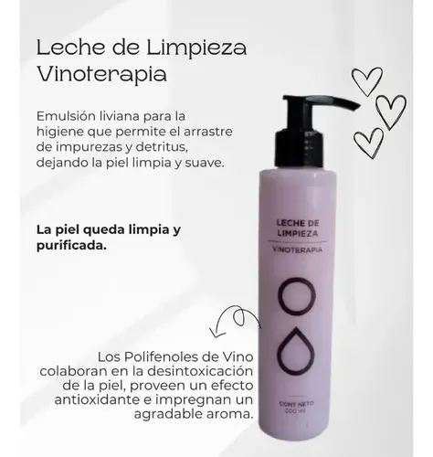 Leche De Limpieza Vinoterapia Icono 250g