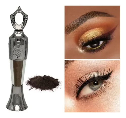 Delineador En Polvo Ojos Kojol Khol Deluxe Marron Satinado