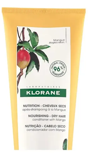 Klorane Bálsamo Acondicionador Manteca De Mango Crema De Enjuague Cabellos Secos Mangue