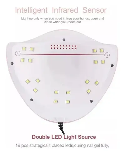 Cabina Para Uñas Sun Uv/led Profesional Secador Gel Acrilico