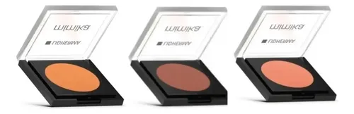 Rubor En Polvo Mate Mimika Powder Blush – Lidherma X3g Tono Del Maquillaje Rose