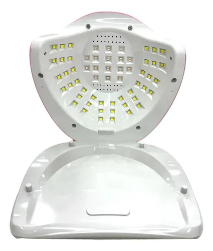 Cabina UVLED Para Uñas SUNUV Sun Y01 Pro Rosa 288W Con Temporizador