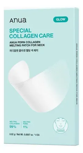 Anua Corea Pdrn Collagen Melting Patch For Neck (cuello) X4u Todo Tipo De Piel