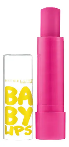 Bálsamo Labial Maybelline New York Hidratante Baby Lips Color Pink Punch