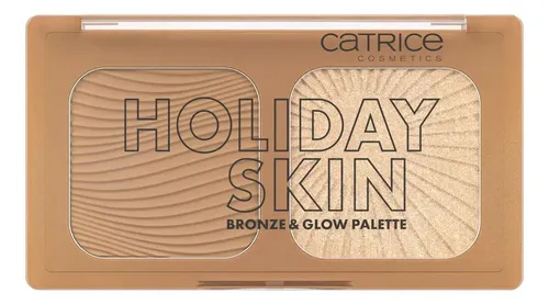 Catrice Paleta Holiday Skin Bronzer E Iluiminador Marrón