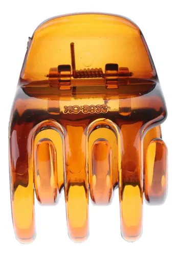 Clip De Garra De Cabellero Horquilla Barrette De Marrón