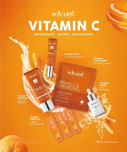 Sérum Facial Idraet Vitamina C para Noche de 30 g