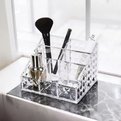 Organizador Accesorios Escritorio Cosmetico De Acrilico