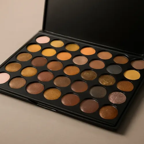 Set Maletin De Maquillaje Sombras Shinematte Tonos Neutros