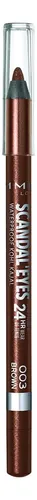 Rimmel London Delineador Gel Waterproof Marrón