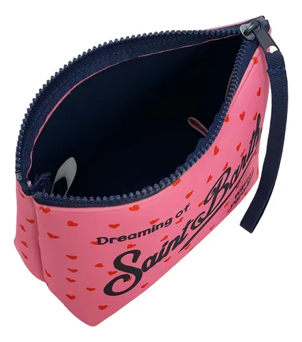 A Bolso De Maquillaje Portátil Para Chicas De Amor Rosa Hz171pcs