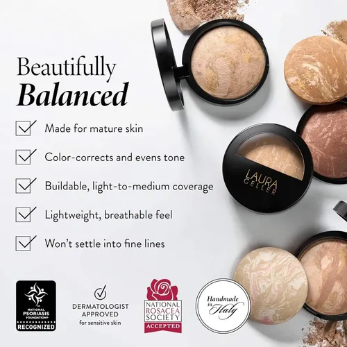 Base En Polvo Laura Geller Balance-n-brighten Deep 08