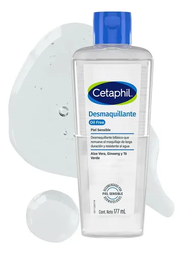 Cetaphil Desmaquillante Bifásico Suave Sin Aceite x 177ml