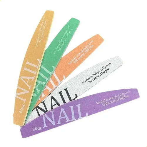 Lima De Uñas Que No Deja Caer Arena Para Dar Forma Y Pulir L