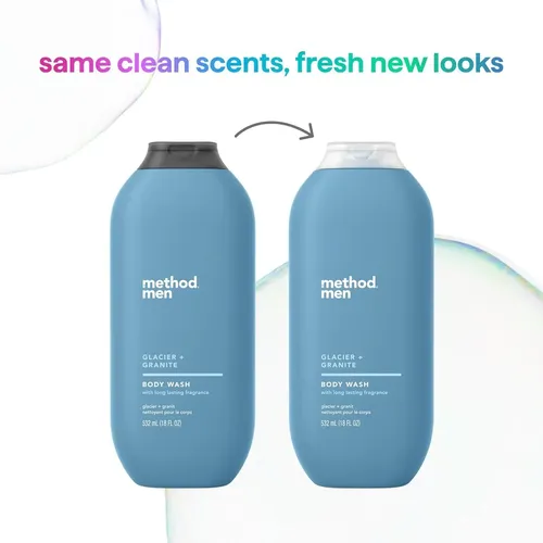 Gel De Baño Method Men, Glacier And Granite, 18 Onzas