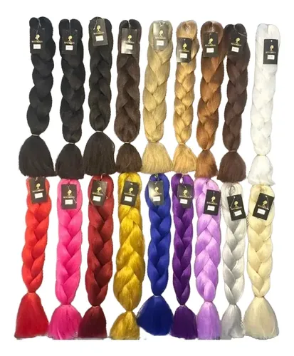 Kanekalon Termico Jumbo, Trenza Africana Sintética Premium