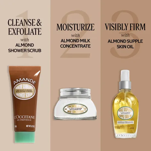 Exfoliante De Ducha Con Almendras Y Almendras De Body Wash L