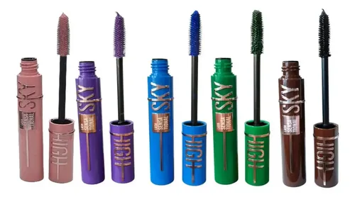 Mascara Pestaña Color Miss Lara Azul Verde Marron Violeta Color Rosa