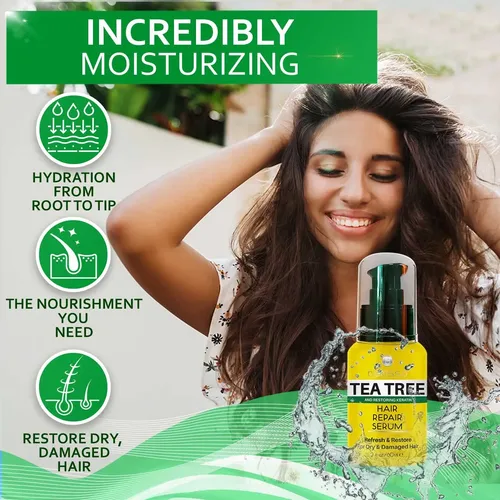 Serum Capilar Bellisso Tea Tree Oil Hidratante 60ml