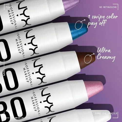 Lápiz De Ojos Jumbo Nyx Frosting Y Milk