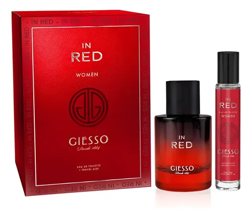 Giesso In Red Set Perfume Mujer Edt 50ml + 19ml