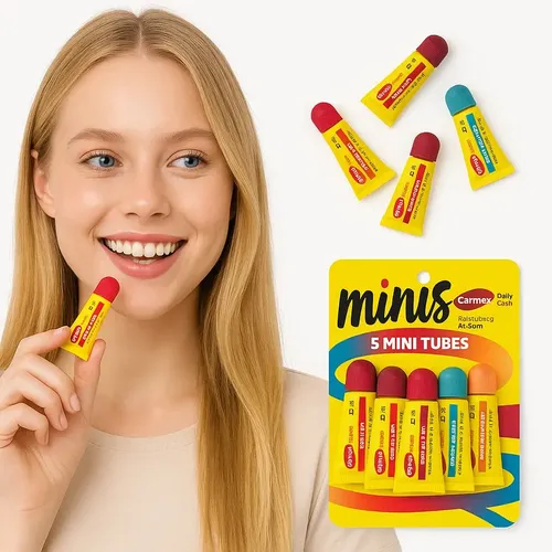 Pack X5 Mini Bálsamo Carmex Protector Solar Lip Amazon