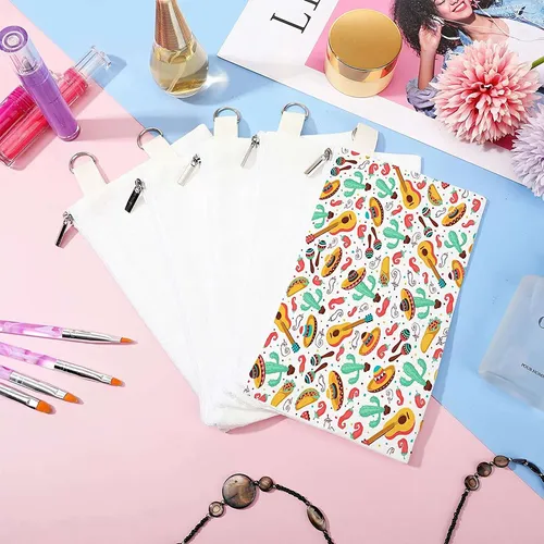 2 Bolsas De Cosméticos, Bolsas En Blanco, Para Maquillaje Y