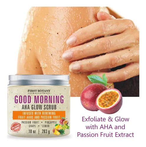 Exfoliante Corporal First Botany, Exfoliante Natural Con Sal