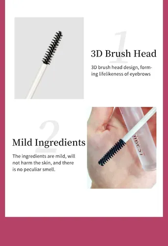 Gel Fijador Cejas Transparente Impermeable Larga Duración