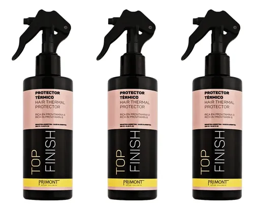 Primont Top Finish Protector Térmico Hidratante 250cc X3