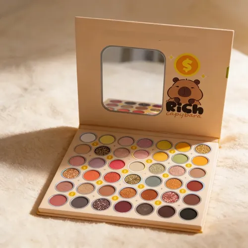 Paleta De Sombras Capibara 42 Colores Sombra Para Ojos