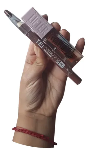 Kit Lip Delineador De Labios-lifter Glos Tei Dupe Maybelline