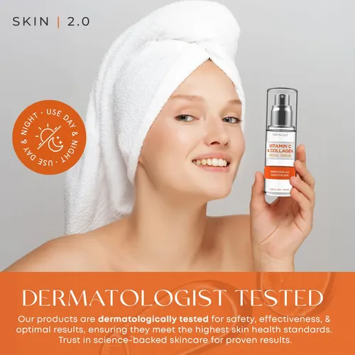 Serum Facial Skin 2.0 Vitamina C Y Colágeno 50ml