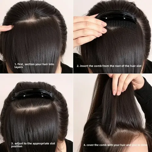 Accesorio De Pelo Invisible Y Esponjoso Para Mujer