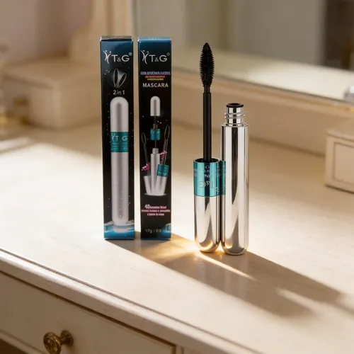 Rimel Mascara 4d Alargadora Extra Volumen 2 En 1 Dos Pasos