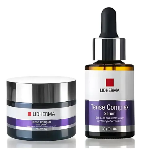 Kit Facial Tense Complex / Serum & Crema Lidherma (2en1)
