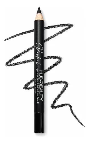 Delineador Lapiz Jumbo Negro Intenso Sacapuntas Huda Beauty