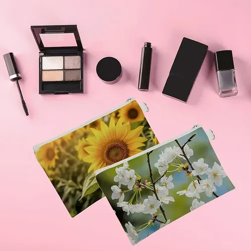 Ofrecemos Alta Calidad. Bolsas De Maquillaje De Lona En